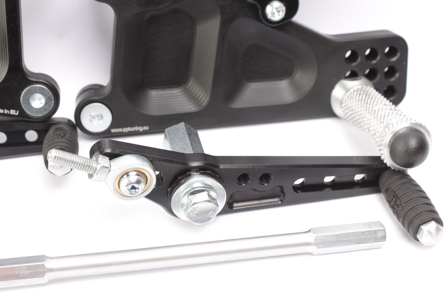 Fußrastenanlage Triumph Street Triple 765 (2017- 2022 ) mit Umkehrschaltung