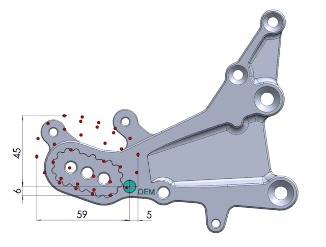 Fußrastenanlage Aprilia RS 660 / Tuono 660 (2021-)