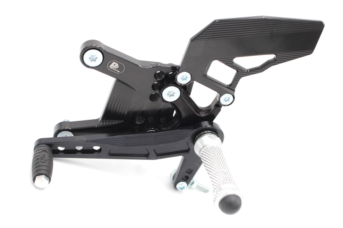 Fußrastenanlage Kawasaki ZX-6R, ZX636 (2007-2018) mit Umkehrschaltung