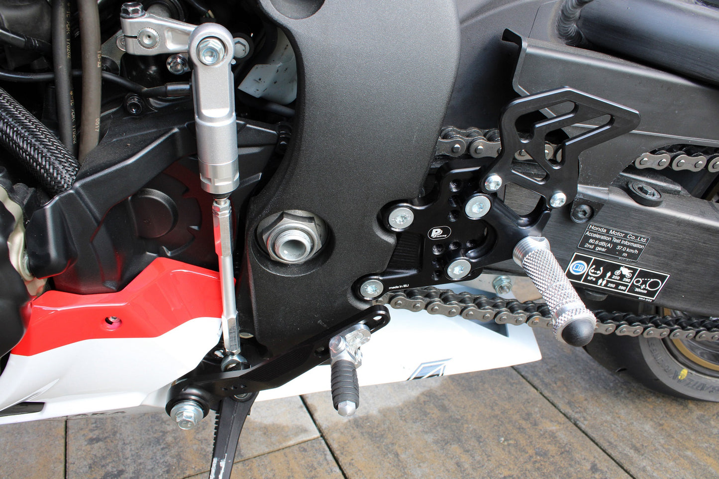 Fußrastenanlage Honda CBR 1000RR (2017 - 2019)