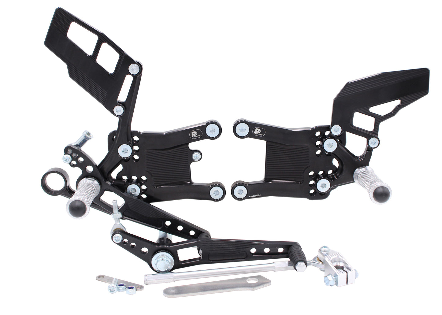 Fußrastenanlage Yamaha R6 (2006-2016) mit Umkehrschaltung