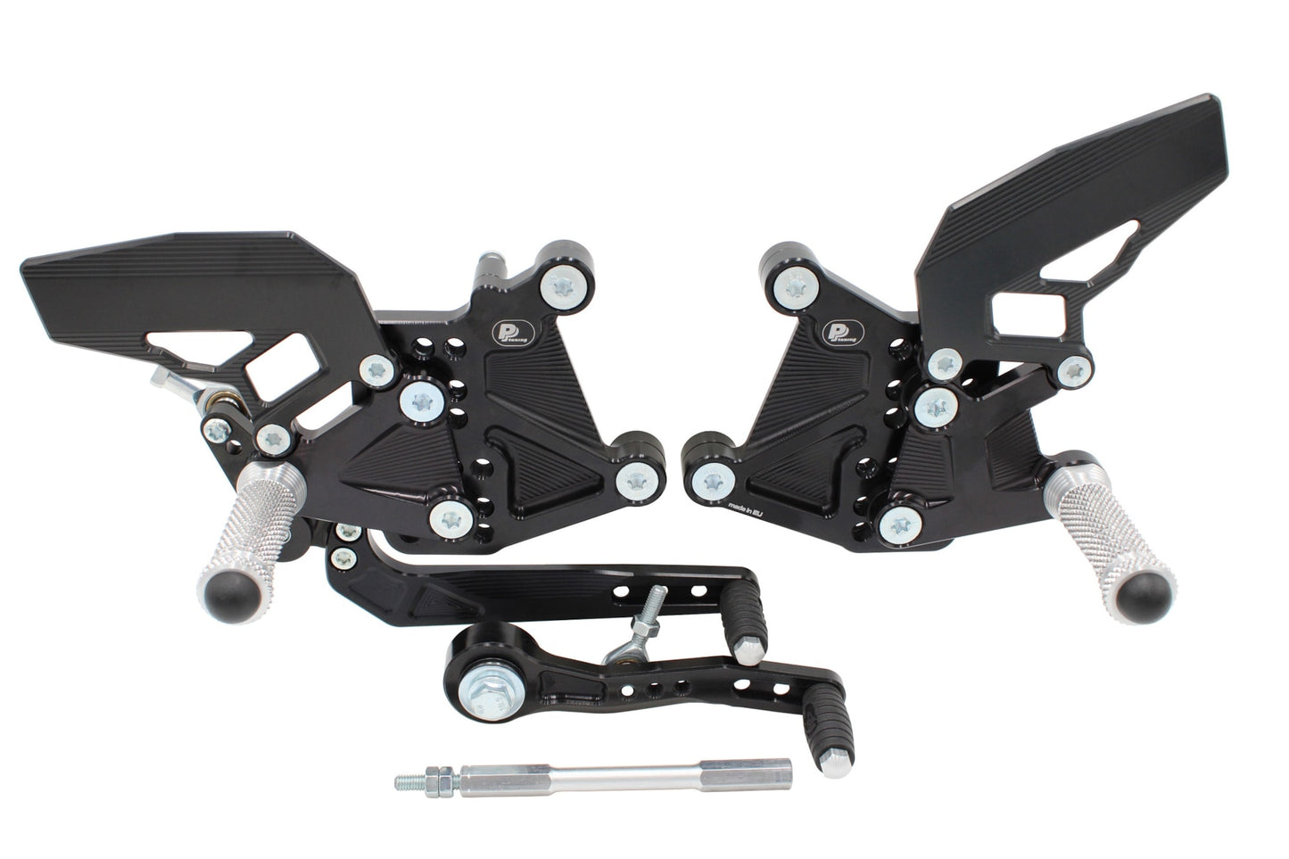 Fußrastenanlage Triumph Speed Triple 1200 (2021– ) mit Umkehrschaltung