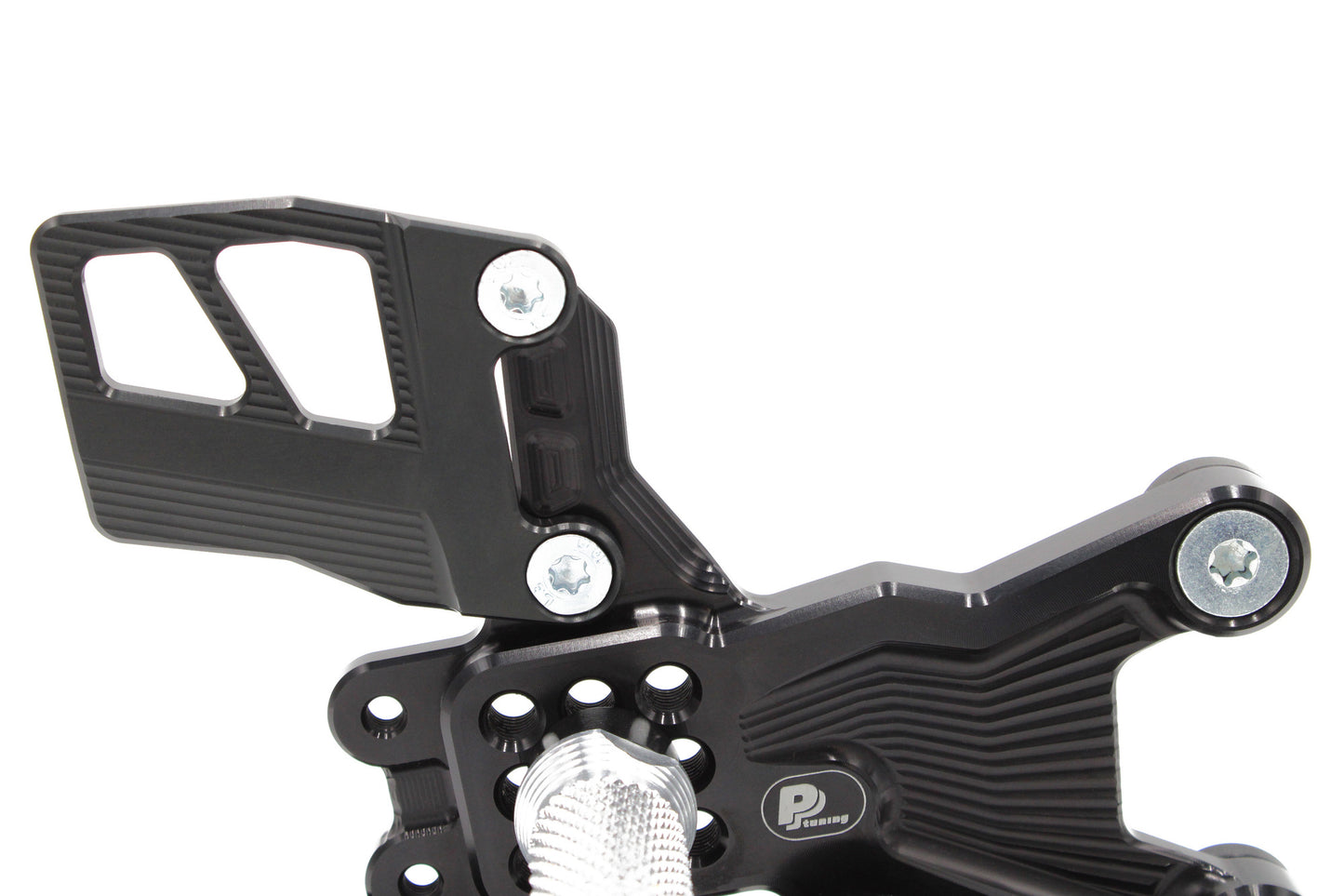 Fußrastenanlage für das Motorrad Aprilia RSV4 / Tuono 1100 (2017– ) mit Umkehrschaltung