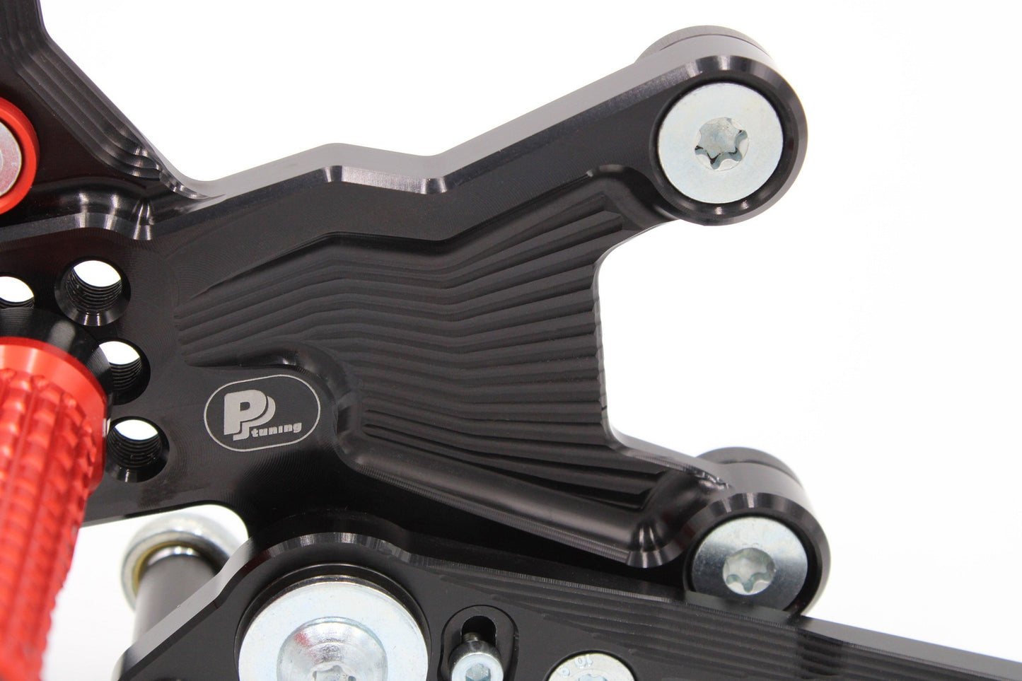 Fußrastenanlage für das Motorrad Aprilia RSV4 / Tuono 1100 (2017– ) mit Umkehrschaltung