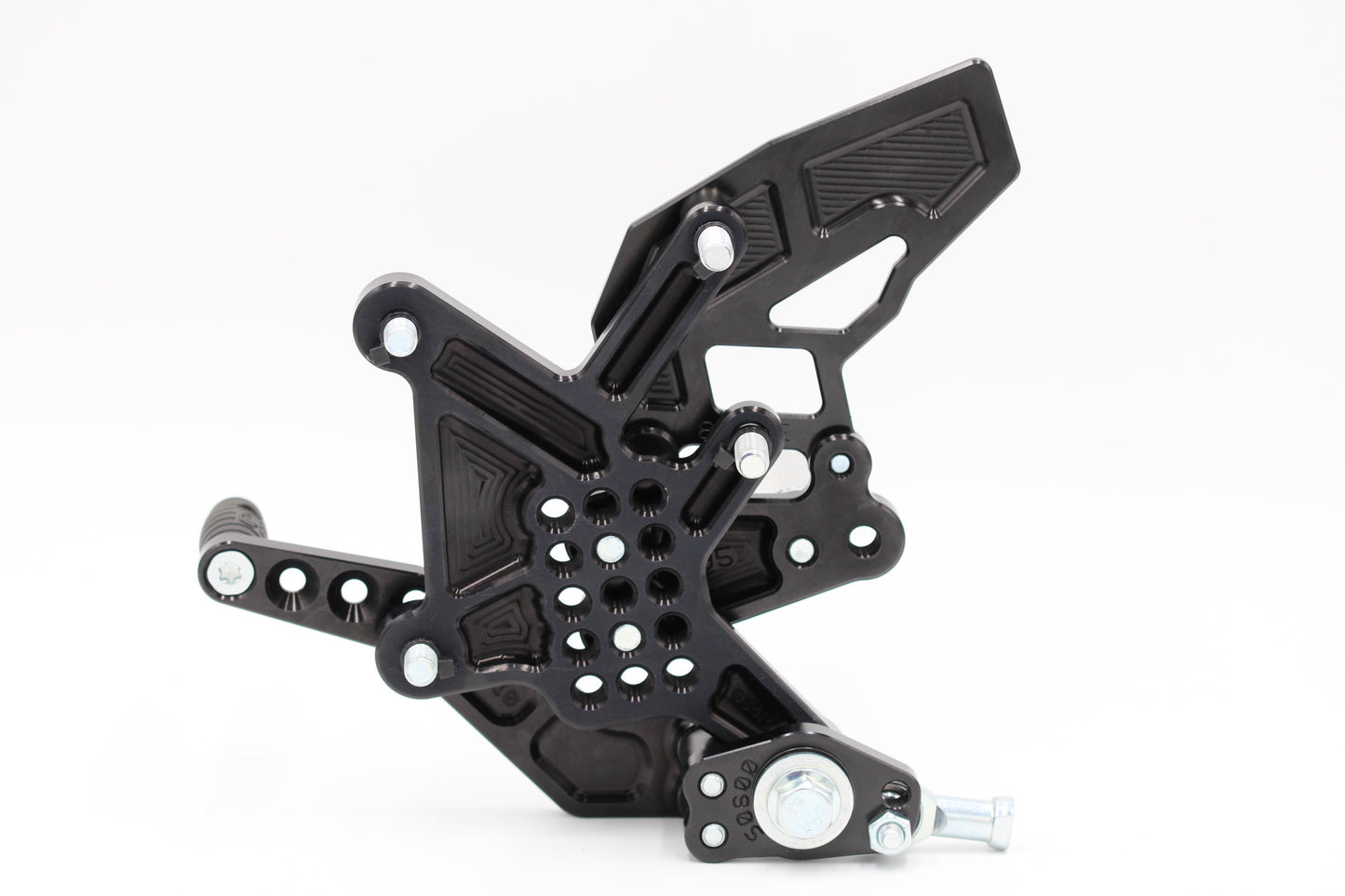 Fußrastenanlage Kawasaki ZX-4RR (2023 -) mit Umkehrschaltung "ECU flash", Full Race Version