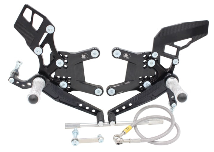 Fußrastenanlage Kawasaki ZX-6R (2005-2006)