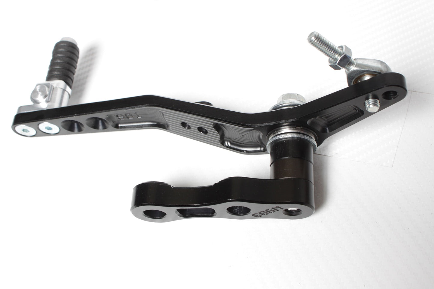 Fußrastenanlage Yamaha R1 (2015 - 2019) mit Umkehrschaltung