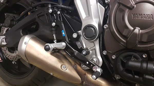 Fußrastenanlage Yamaha MT07/ABS/MotoCage/Tracer (2014 - )