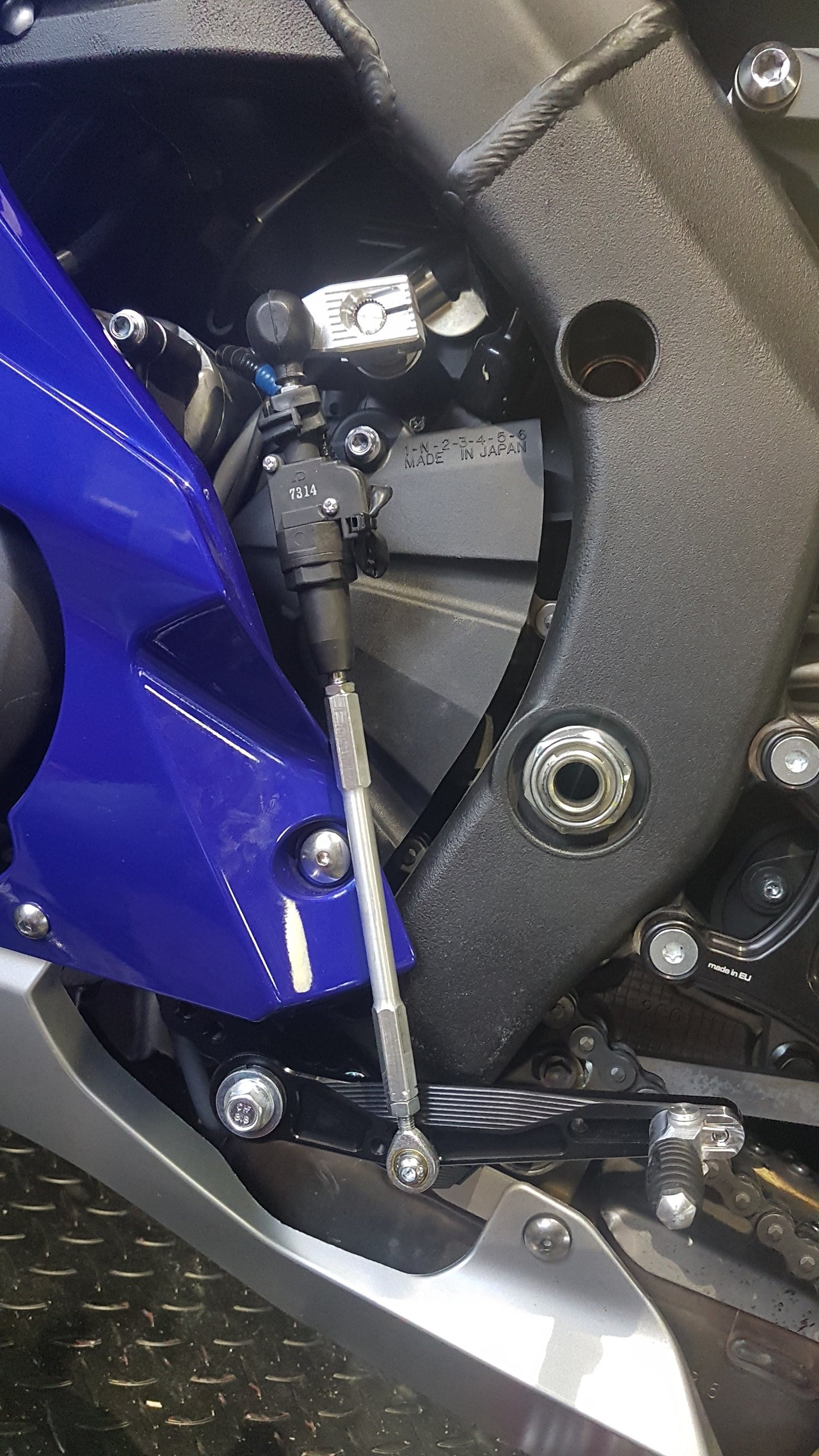 Set for revers shifting, R6, 2017 - FULL RACE VERSION