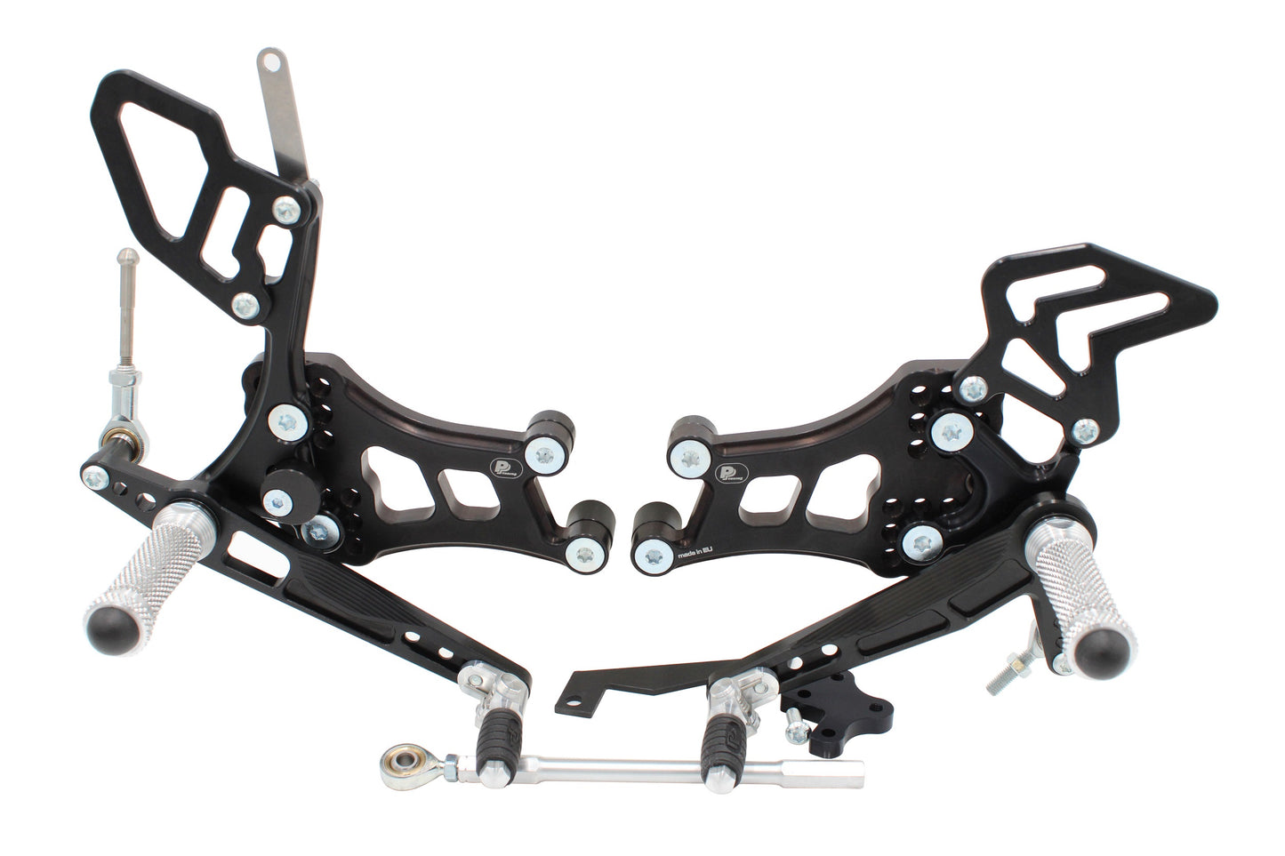 Fußrastenanlage KTM RC8 (2008-2016) mit Umkehrschaltung