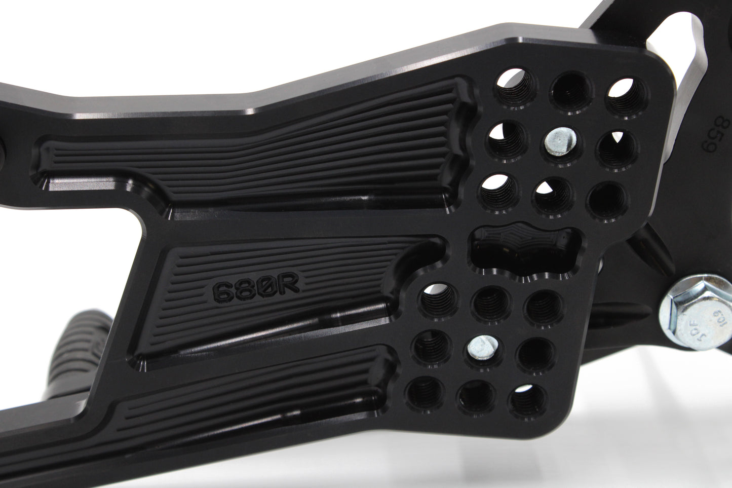 Fußrastenanlage Yamaha R1 (2007-2008) mit Umkehrschaltung