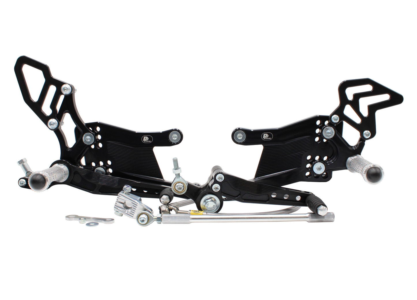 Fußrastenanlage Yamaha R1 (2007-2008) mit Umkehrschaltung