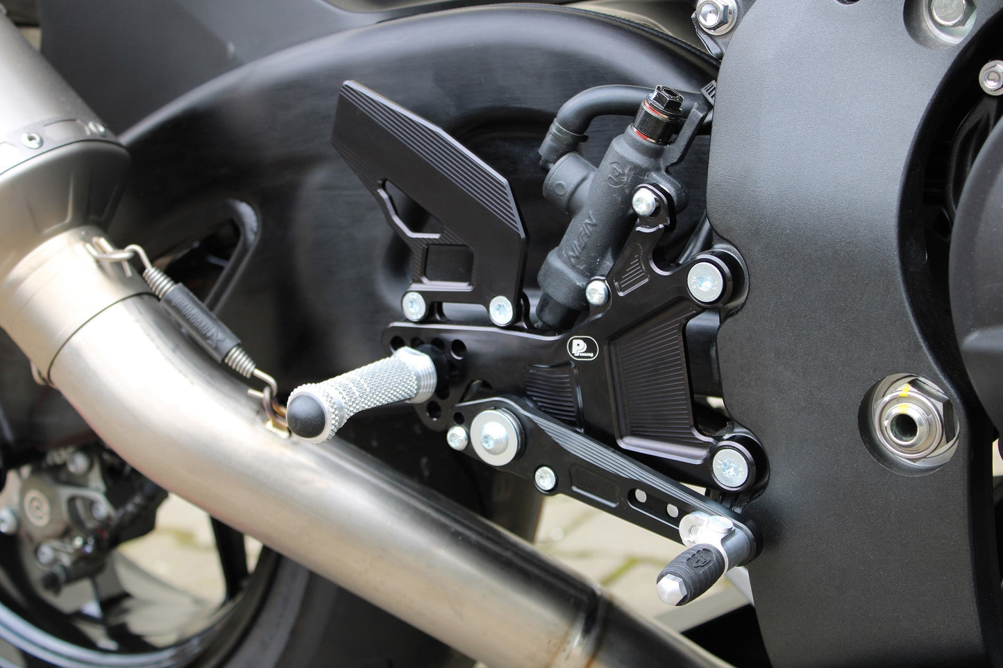 Fußrastenanlage Honda CBR 1000RR (2020 - ) mit Umkehrschaltung