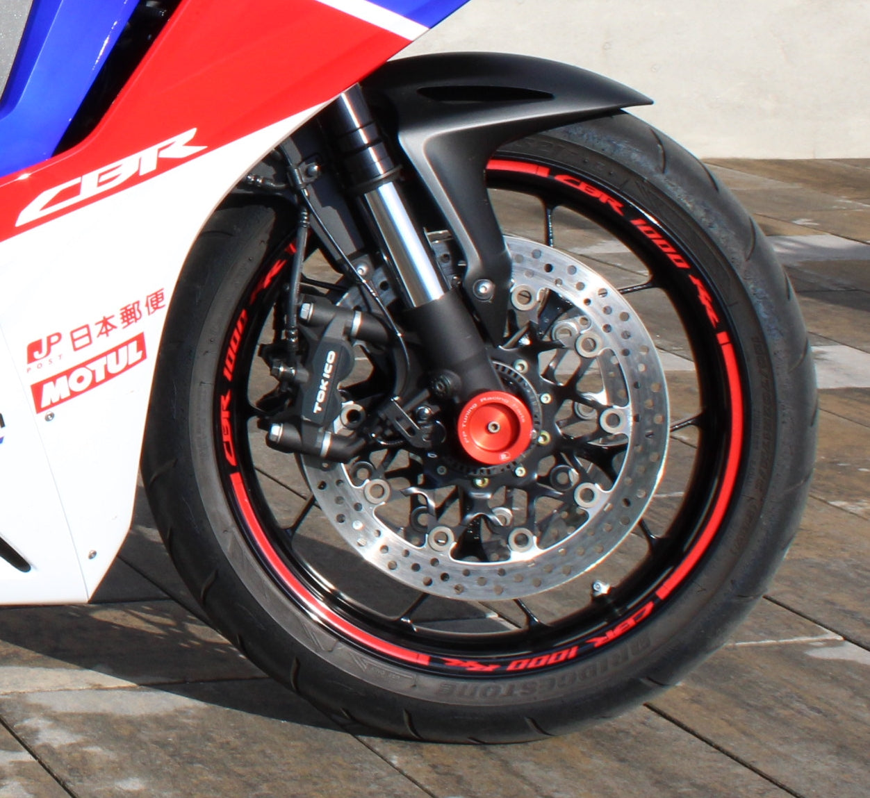 Schutzprotektoren für Radachse vorn Honda CBR1000RR (2017 - 2019)