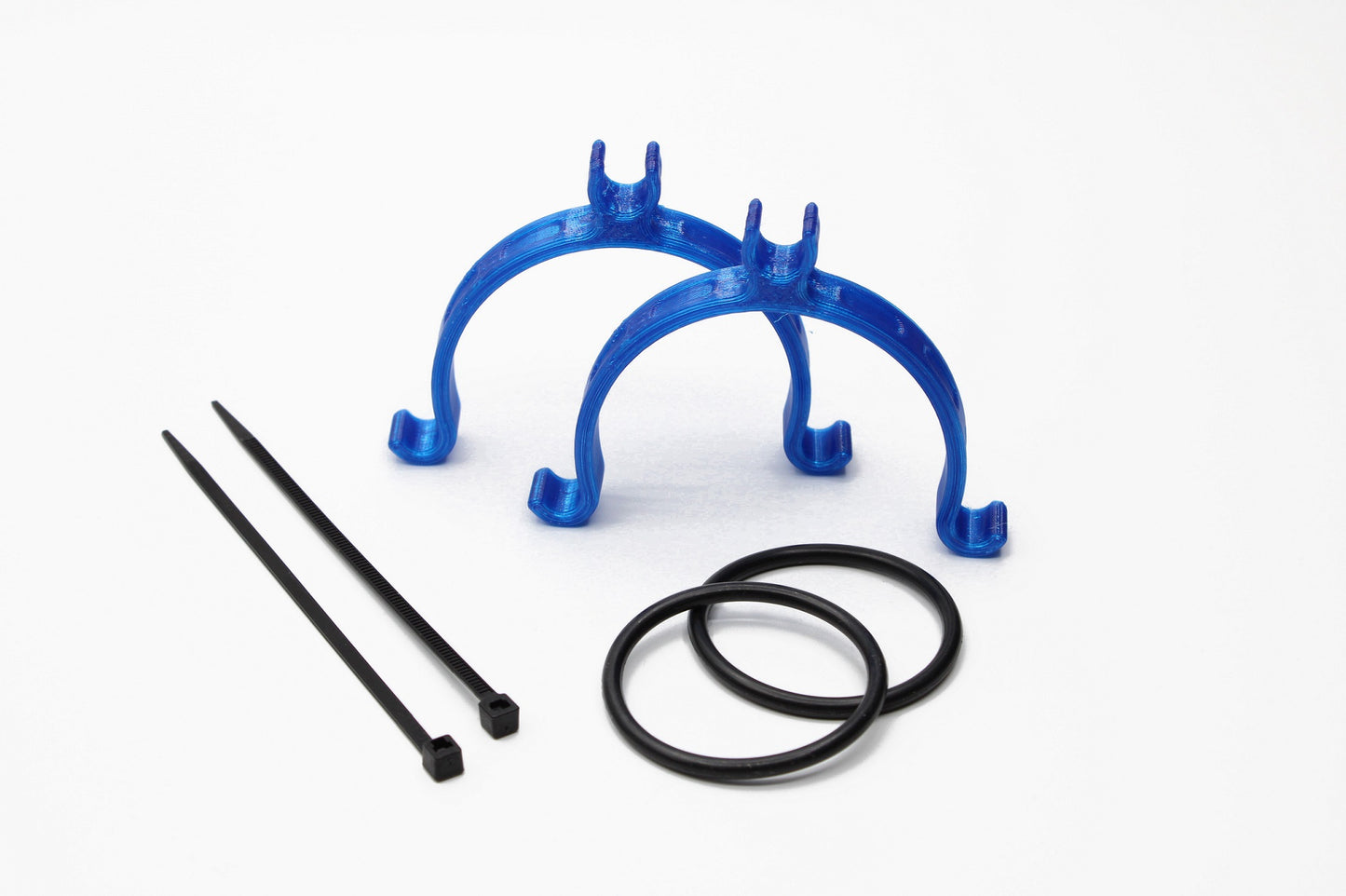 Brake hose holder + O-ring + caple ties