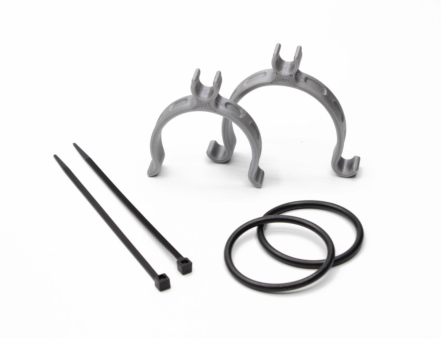 Brake hose holder + O-ring + caple ties