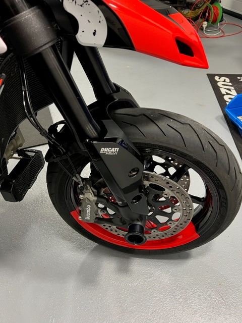 Schutzprotektoren für Radachse vorn Ducati Hypermotard (2019 - )