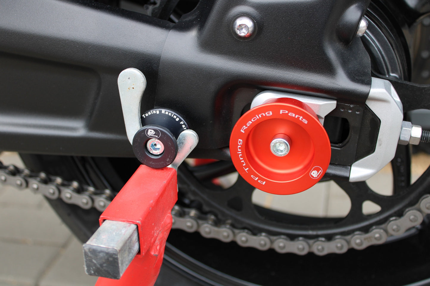 Schutzprotektoren für Radachse hinten Triumph Trident 660 (2021 - )