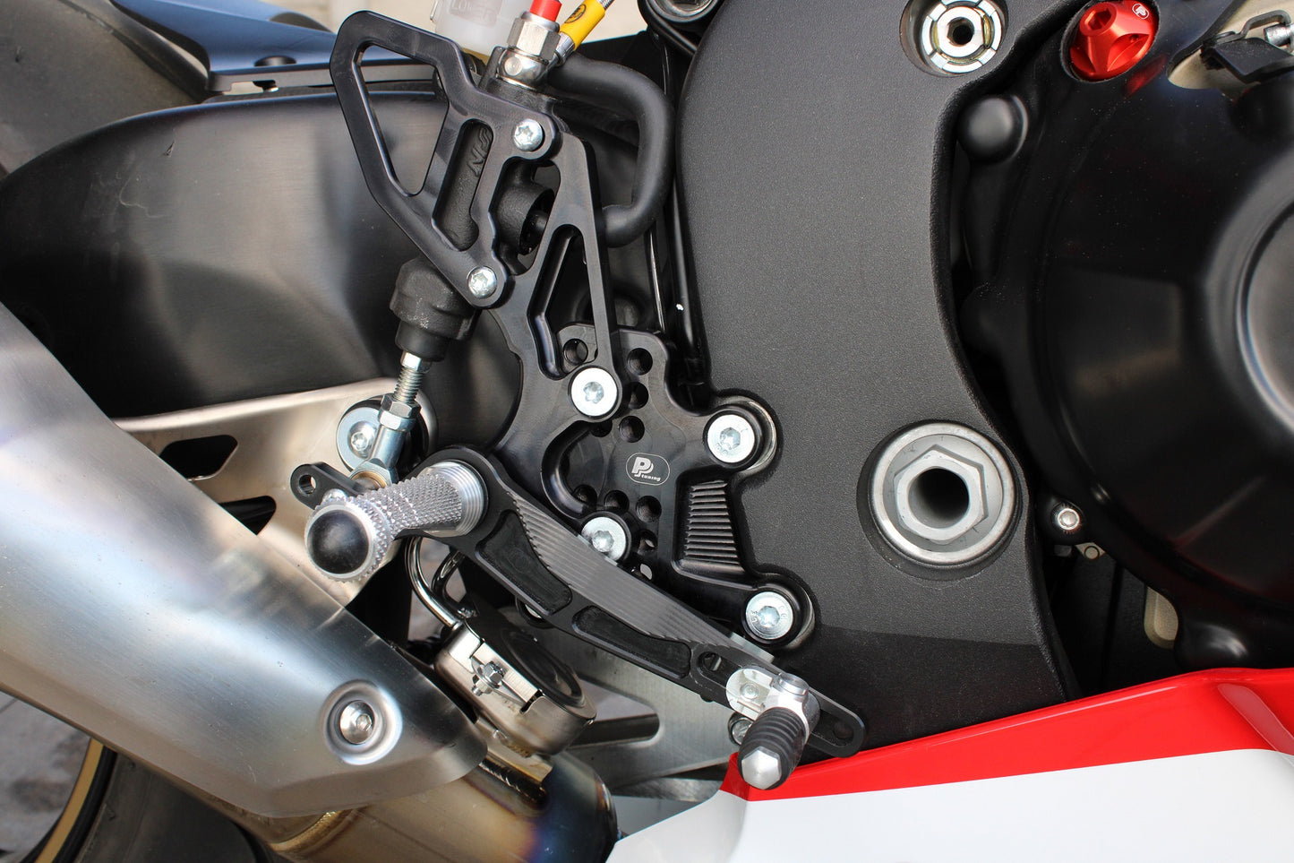 Fußrastenanlage Honda CBR 1000RR (2017 - 2019) mit Umkehrschaltung