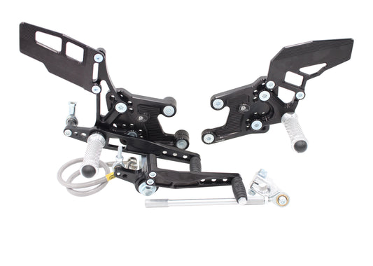 Fußrastenanlage Honda CBR 600RR (2007-2023) mit Umkehrschaltung