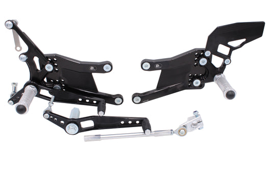 Fußrastenanlage Yamaha R1 (2004-2006) mit Umkehrschaltung