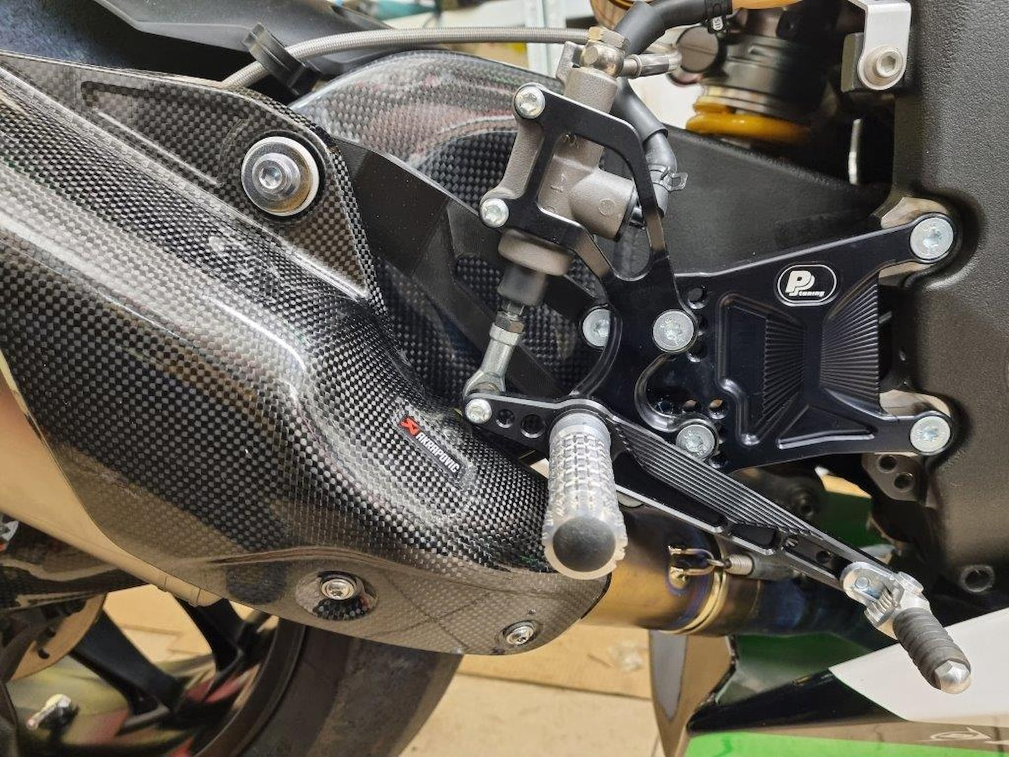Fußrastenanlage Yamaha R1 (2020 - )