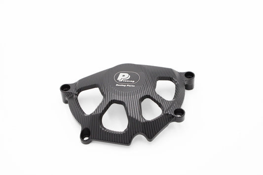 ALUMINIUM Motorschutz - set Suzuki GSX-R1000 (2017 - ), schwarz, links seite