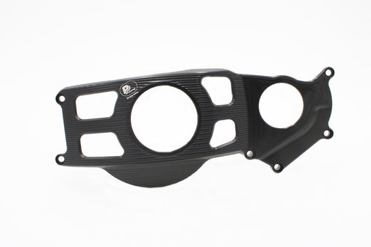 ALUMINIUM Motorschutz - set Suzuki GSX-R1000 (2017 - ), schwarz, recht seite