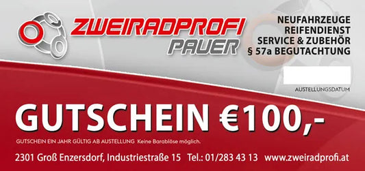 Racing-Gutschein 100 Euro
