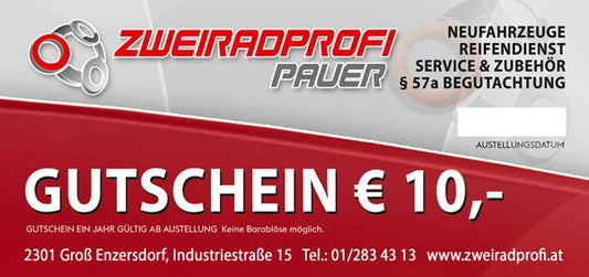 Gutschein 10 Euro