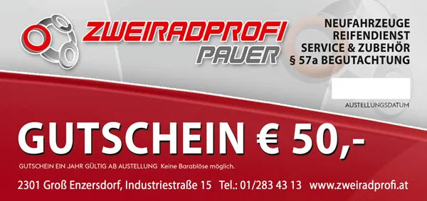 Racing-Gutschein 50 Euro