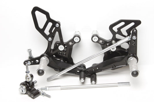 Fußrastenanlage Honda CBR400R/ CBR500R/ CB400F/ CB500F (2013 - ) mit Umkehrschaltung