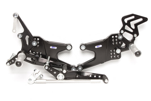 Fußrastenanlage Yamaha R6 (1998-2002) mit Umkehrschaltung