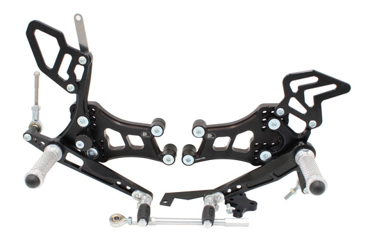 Fußrastenanlage KTM RC8 (2008-2016) mit Umkehrschaltung