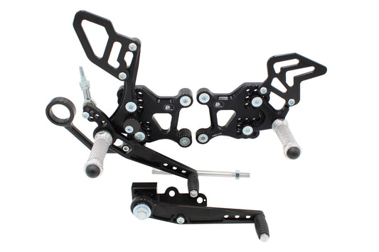 Fußrastenanlage  BMW S1000RR (2009-2014) mit Umkehrschaltung