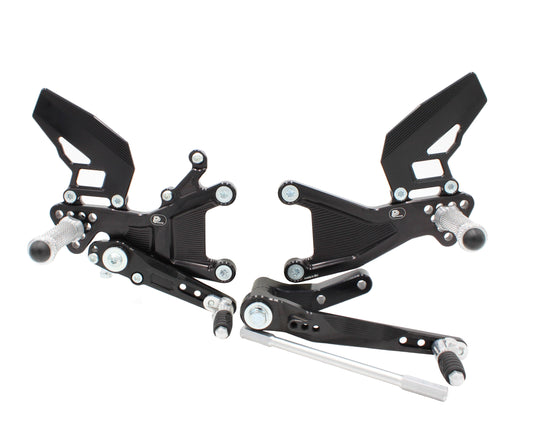 Fußrastenanlage Honda CBR 1000RR (2020 - ) mit Umkehrschaltung
