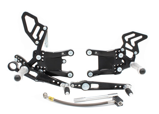 Fußrastenanlage Yamaha R6, (2017 - )