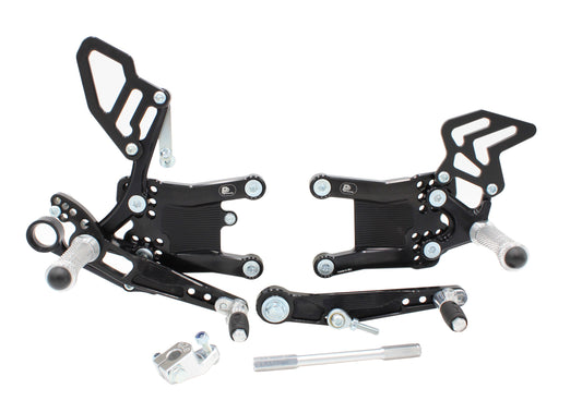 Rear Set Yamaha R6, (2017 -  )  mit Umkehrschaltung