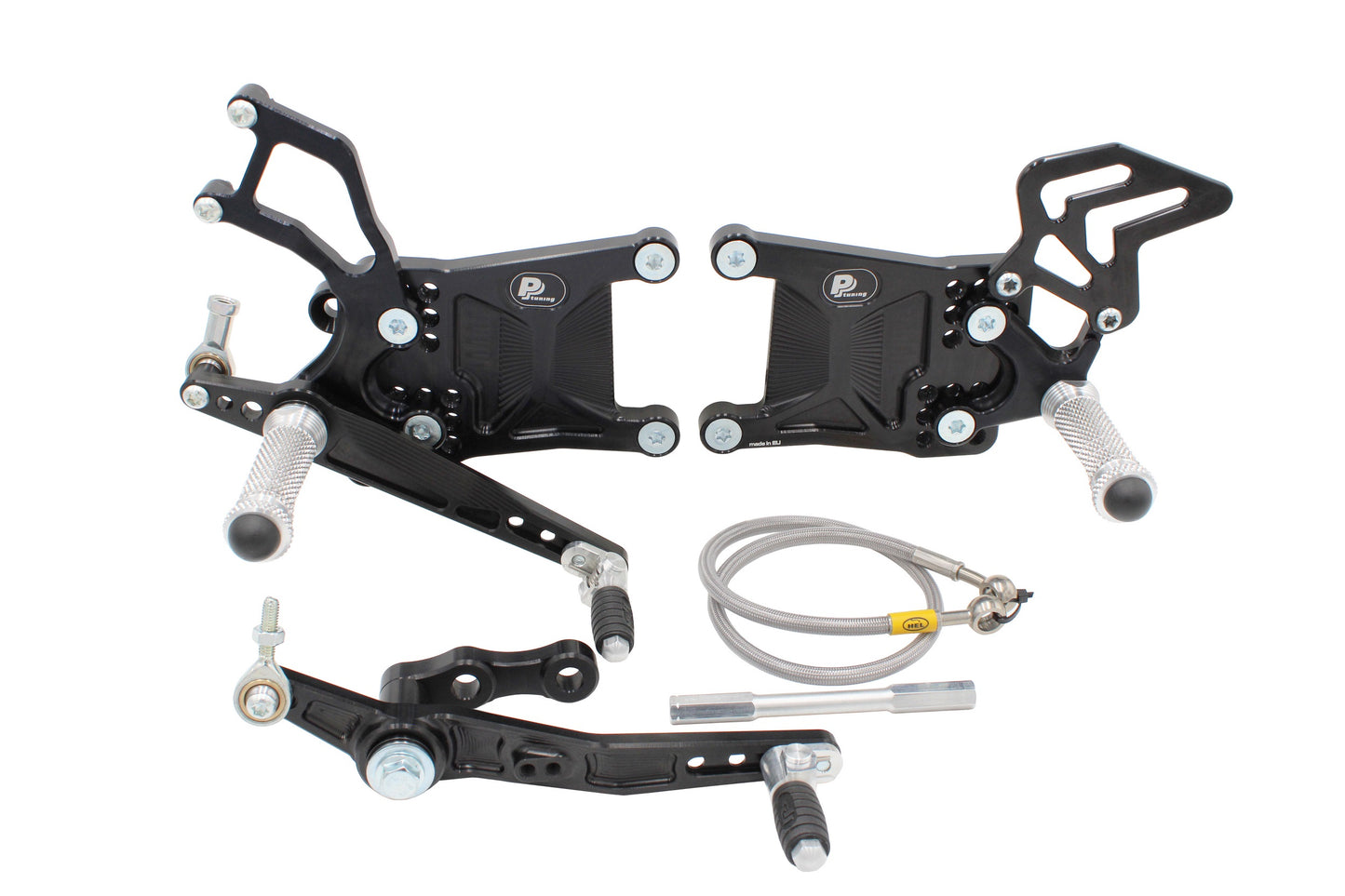 Fußrastenanlage Yamaha R1 (2020 - )  mit Umkehrschaltung