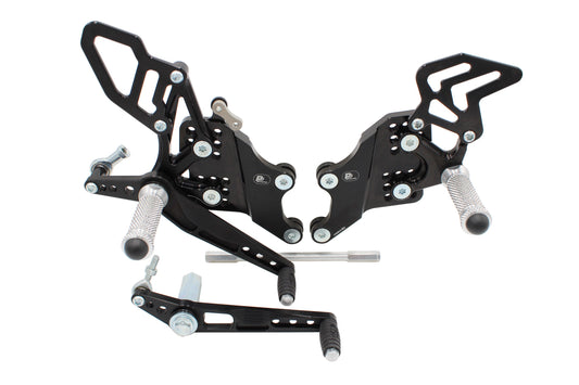 Fußrastenanlage Honda CBR 1000RR (2004-2007) mit Umkehrschaltung